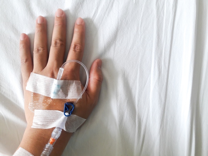 IV drip terapi intravena