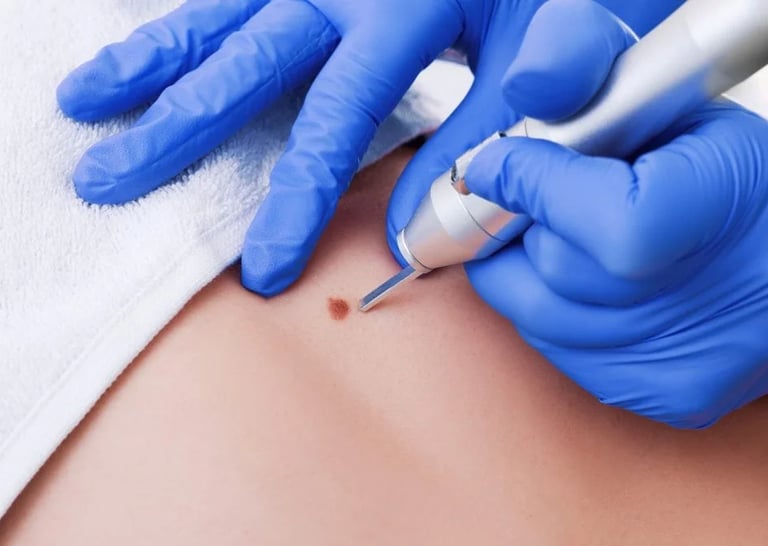Rawatan Cryotherapy di Klinik Raudhah